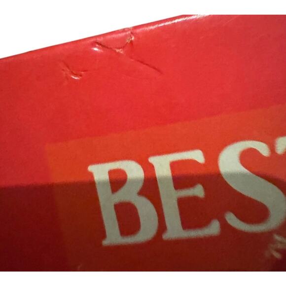 Vintage Christmas Card Box Only Santa Illustration Mid Century Best Value READ - Picture 6 of 7